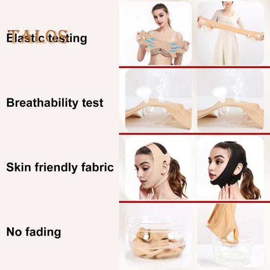 Face Lifting Strap V Line Shaper Double Chin Eliminator Facial Slimming Bandage Skin Care Beauty Tool Face Tighten Belt for Women Men