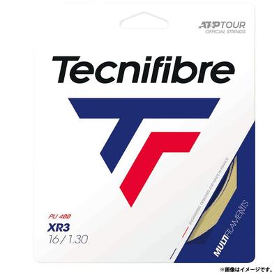 Tecnifibre XR3 Tennis TFG216 String, 12m, Black, 1.3mm,