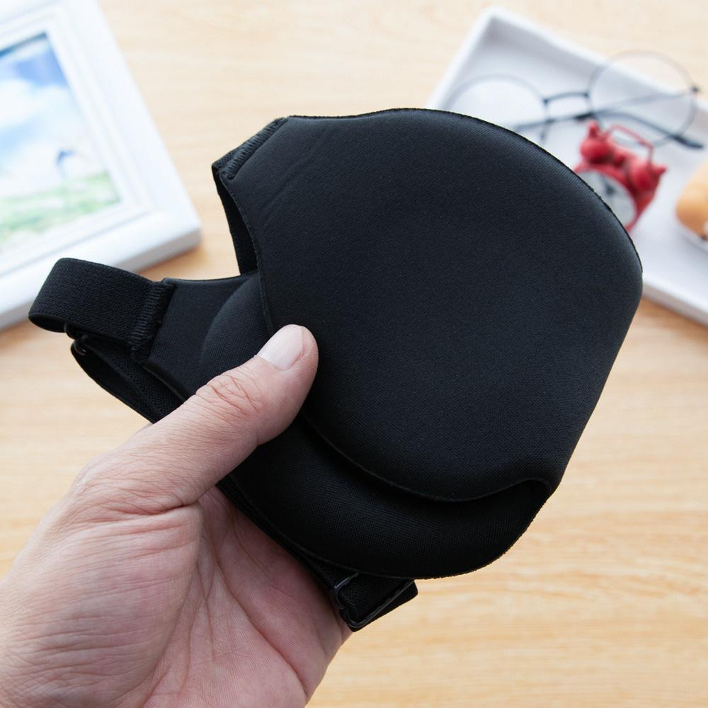 3D Contoured Sleep Mask Light Blocking Skin-Friendly Breathable Eye Mask For Sleep Rest Relax Zero Pressure Travel Nap Eyepatch