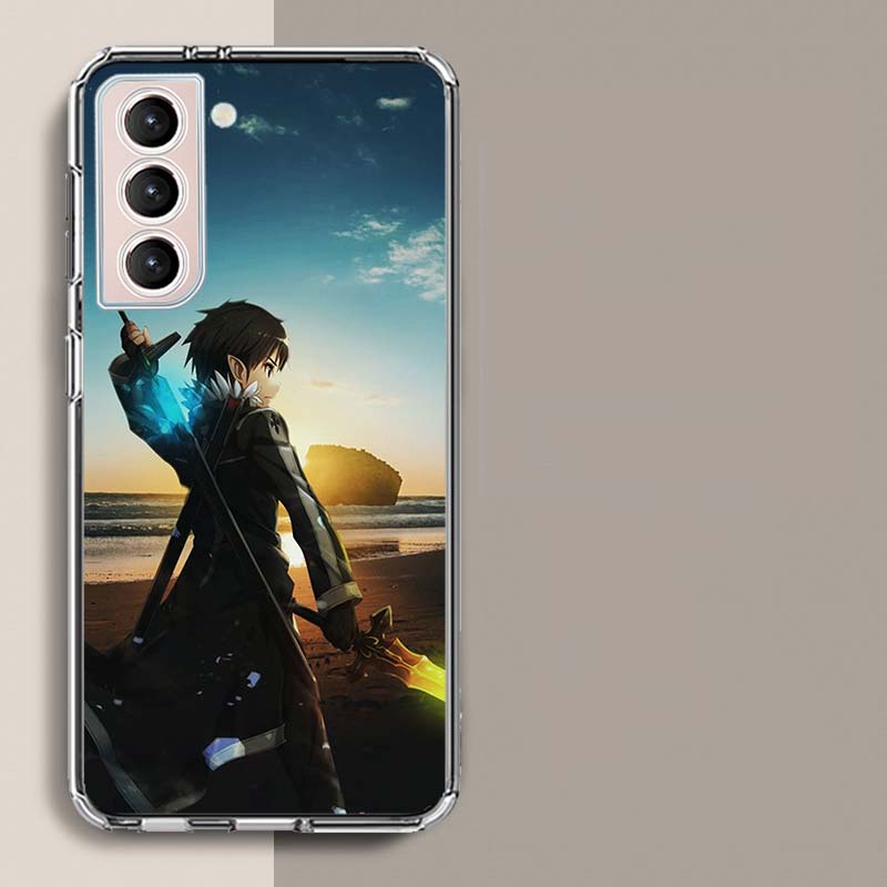 Sword Art Online SAO Anime Phone Case For Galaxy A14 A24 A34 A54 Samsung A02S A12 A22 A32 A42 A52 A72 A13 A33 A53 5G A03 A03S A2