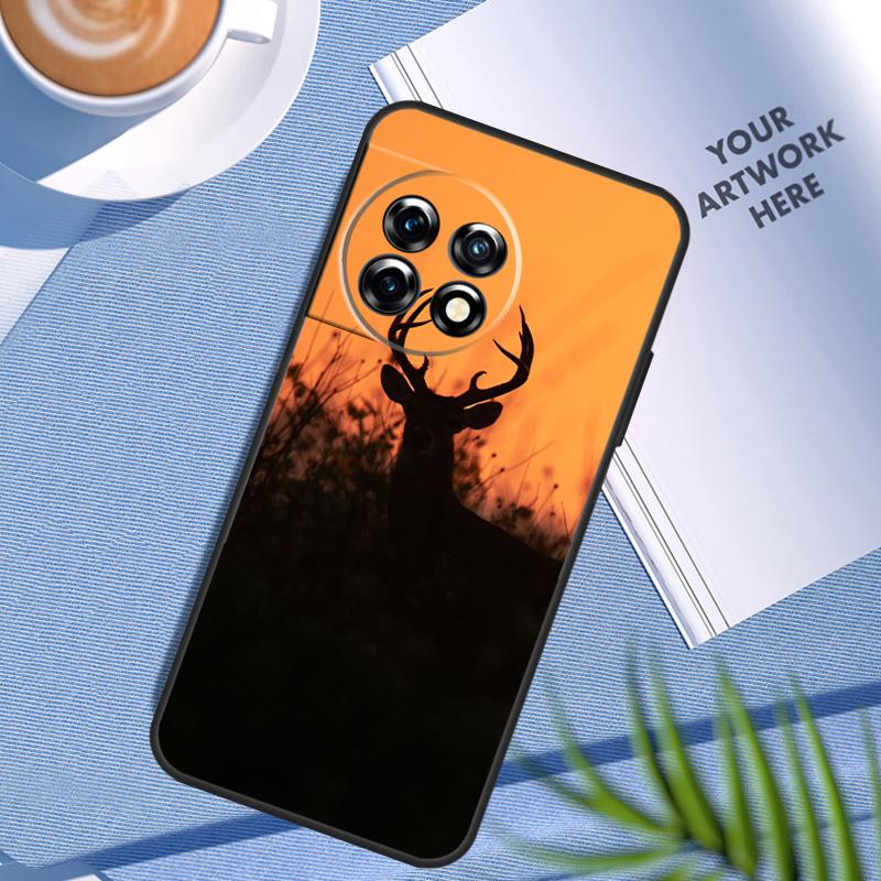 Deer Hunting Camo Case For OnePlus Nord 5 CE 2 3 4 Lite N30 OnePlus 11 12 13 15 12R 13R 10T 13T 9 10 Pro Cover