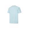 Puma Floral Embroidery Logo Casual Short Sleeve T-Shirt Unisex Tops Blue 533987-50