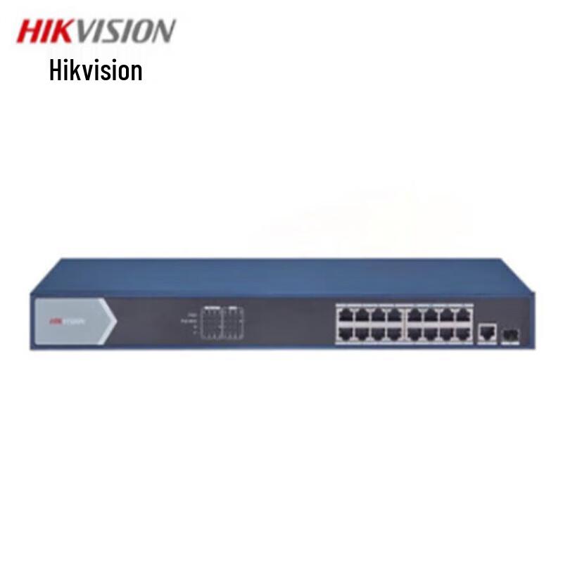

HIKVISION 16-Port Gigabit PoE Switch CN plug (adapter included)