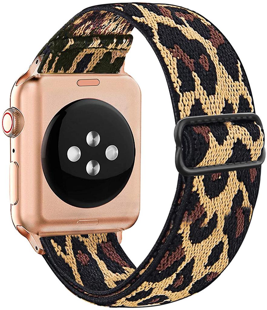 Elastische Nylonband voor Apple watch 10 band 44mm 40mm 49mm 45mm 41mm 46mm correas armband iWatch serie 3 5 6 se 7 8 9 ultra 2