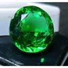 Green Topaz Apple Brazilian For Pedant 13+ Ct Round Cut Fabulous Gemstone