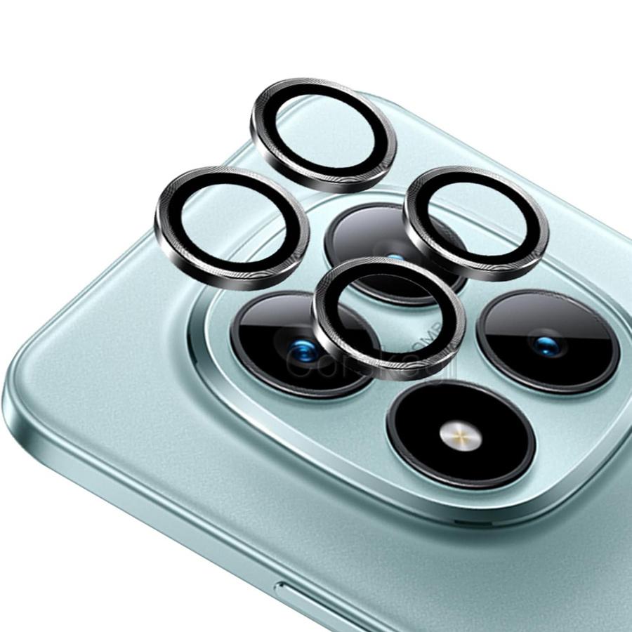 4Pcs Metal Ring+Tempered Glass Camera Protector Lens Redmi Note 15 Pro+ 5G Note 15 Pro 4G 5G POCO M8 Pro M8 5G Protection Film