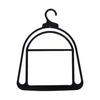10PC New Transparent Hat Hook Hat Display Rack Cotton Wardrobe Home Storage & Organization Racks Scarf holder