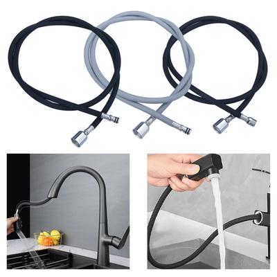 Convenient Pull Out Replacement Hose for Kitchen Faucet Silica Gel Inner Tube Premium Nylon Filament Outer Tube