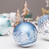 30PCS Christmas Decorations Painted Christmas Ball Set Christmas Tree Pendant Plastic Xmas Festival Home Decoration