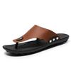 Mode Hausschuhe Herren Flip-Flops für Herren Strandhausschuhe Braune Sandalen Bequeme Schuhe Rutschfeste Badeschuhe Herrenschuhe