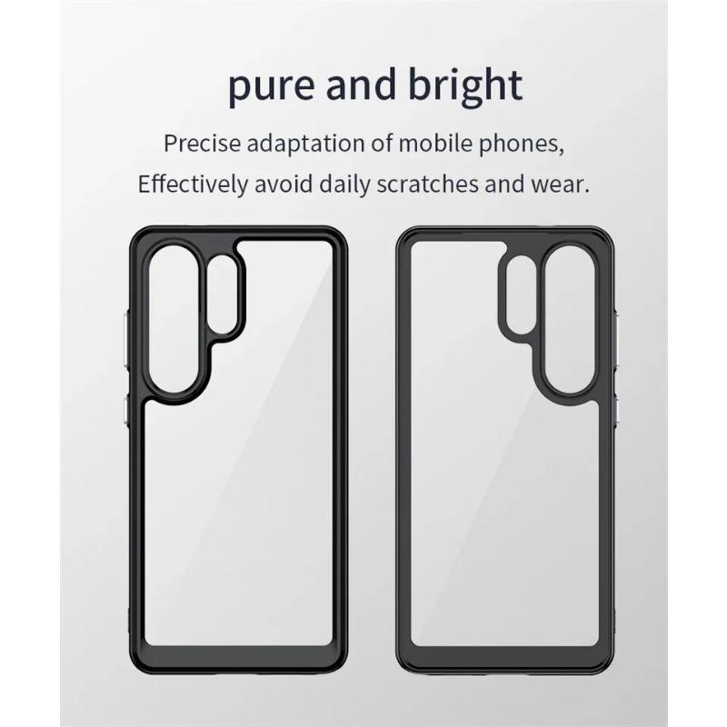 High Quality Minimalist Acrylic Transparent Phone Case for Samsung Galaxy S26 Ultra Pro Camera Protect Shockproof Cover Funda