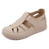Women Sandals Fashion Baotou Wedge Platform Retro Rome Sandalias Mujer Slip On Beach Shoes Comfortable Ladies Footwear