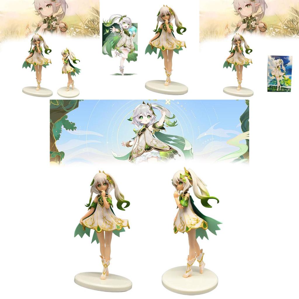 Original Genshin Impact Nasi Da Grass God Figure 17cm Decorate Your Room Or Office With This Pvc Collectible