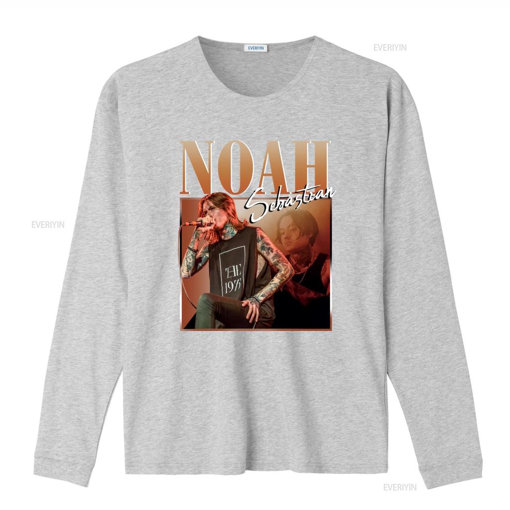 Noah Sebastian Vintage 90s T Shirt Merch Bad Omens Retro Homage Bootleg vintage Washed Casual homme designer clothes Stylish