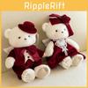 Themed Plush Wedding Bear With Short Plush Material For Romantic Gift And Decor