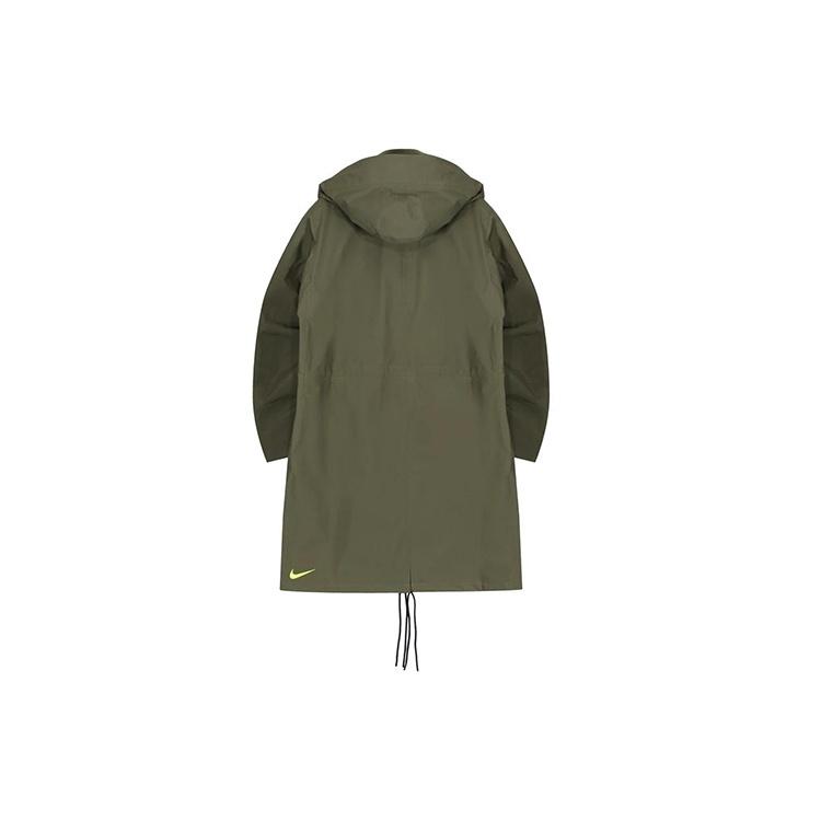 Nike LAB ACG GORE-TEX Hooded Coat 'Olive Canvas Volt Glow' Men's AQ3516-395