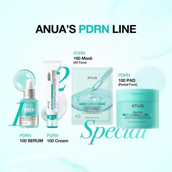 Brand Authentic ANUA PDRN Hyaluronic Acid 100 Moisturizing Cream 60ml deep hydration repairing cream