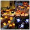 Luminous Halloween String Lights 20/50 Lights Bat Decor Party Decor Pumpkin Lights  Indoor Decor