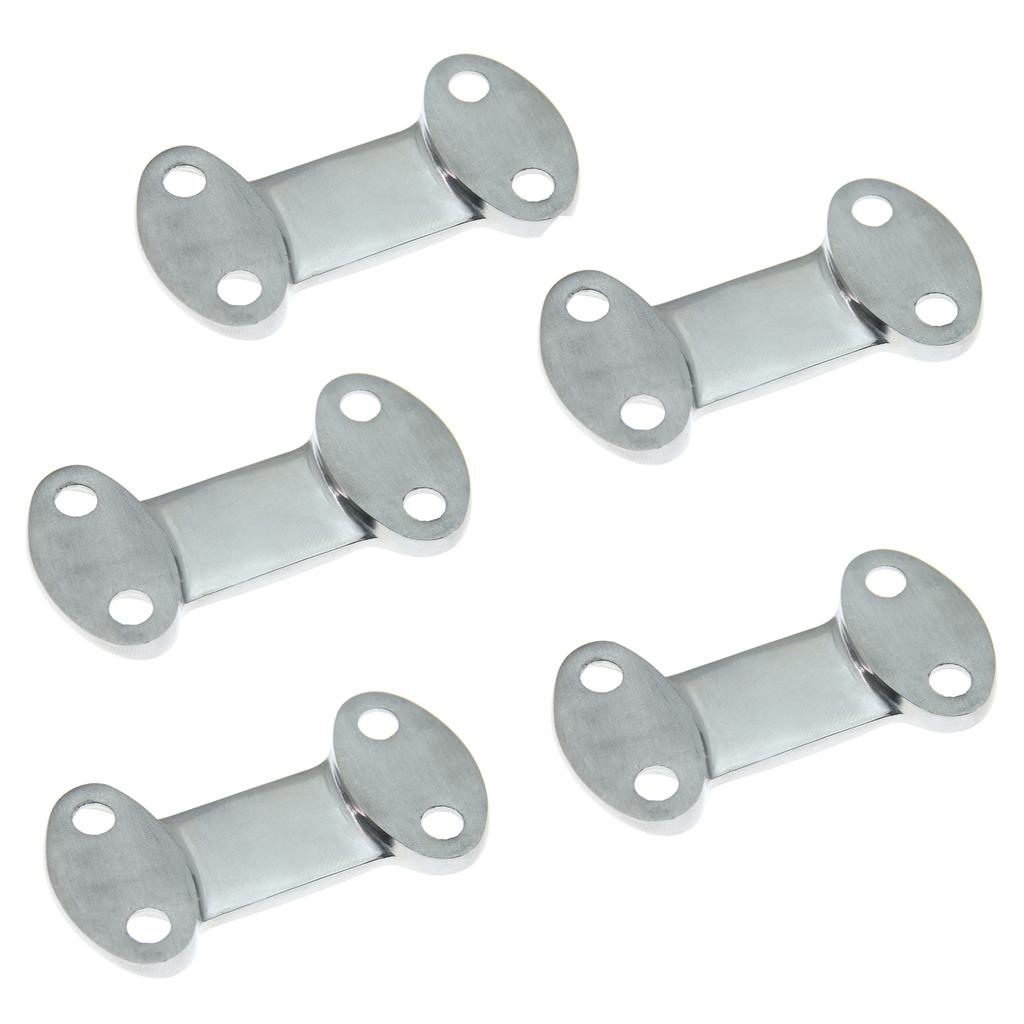 1/2/5PCS Marine Boat Belt Cam Buckle Plate Stainless Steel Durable Strap Fixing Cam Buckle For Sailing Yacht Accessories