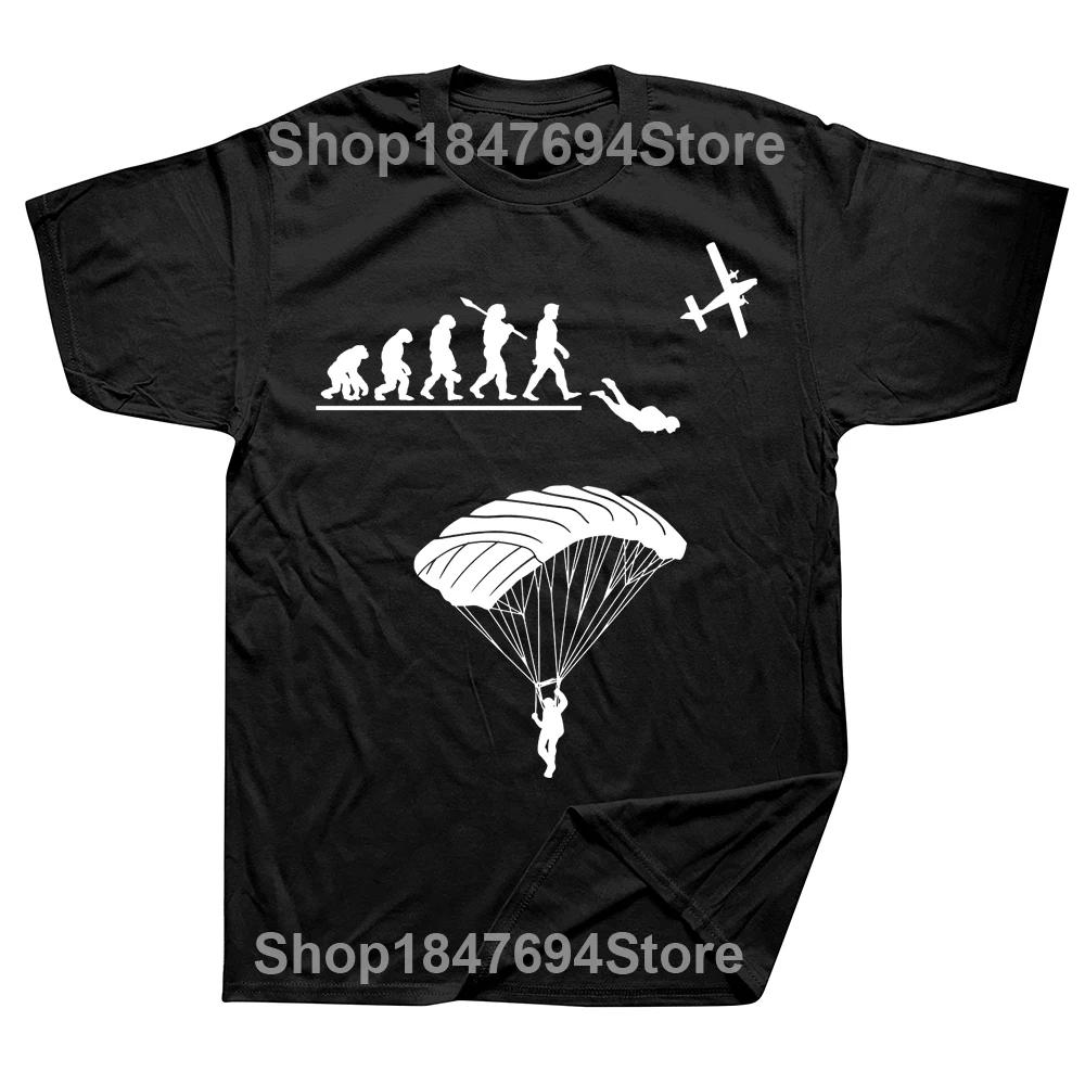 Paragliding Skydiving Evolution Skydive Parachuting Lover Paraglider T Shirts Streetwear Short Sleeve Birthday Gifts T-shirt, S разноцветный