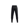 Under Armour Solid Casual Knit Joggers Men Bottoms Black 1366216-001