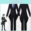 Black Butler Sebastian Cosplay Costume Polyester Fabric Simple Style Japanese Anime Theme