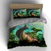 Dragon Forest Scene Bedding Duvet Cover Sets Duvet Covers Pillowcases Gifts (1 * Duvet Cover 2 * Pillowcases, Without Duvet Insert)
