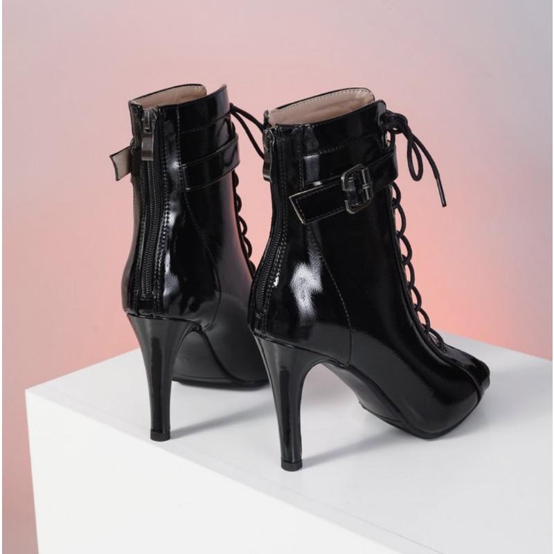 Women's 2026 Fashion Designer Party Ankle Boots Women's Sexy Stilettos High Heels Sandals Women Banquet Latin Dance Heels Shoes