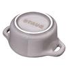 Staub Ceramic Mini Cocotte Round 10cm (Antique Gray)