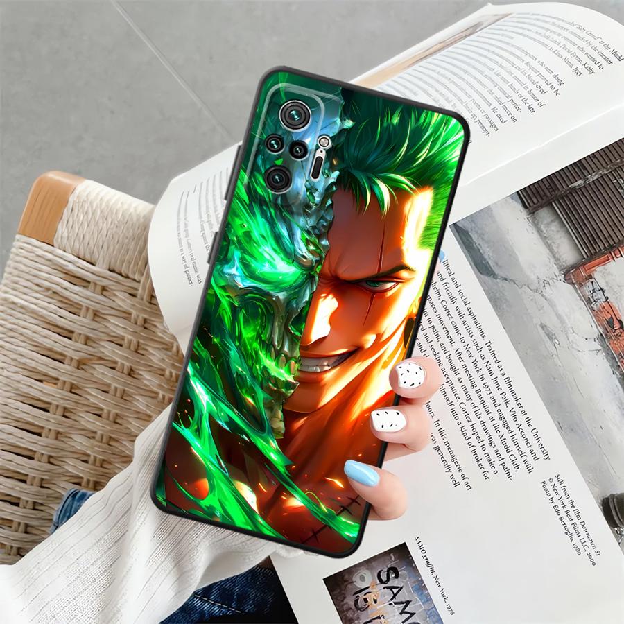Funda Phone Cover Case for Xiaomi Redmi Note 12S 11S 10 9 8 Pro 11 13 12 Pro Plus 10S 9s Ones Pieces Luffy