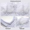 Ultra-Thin Adjustable Plus Size Full Coverage Wireless Push-Up Bra for Large Busts