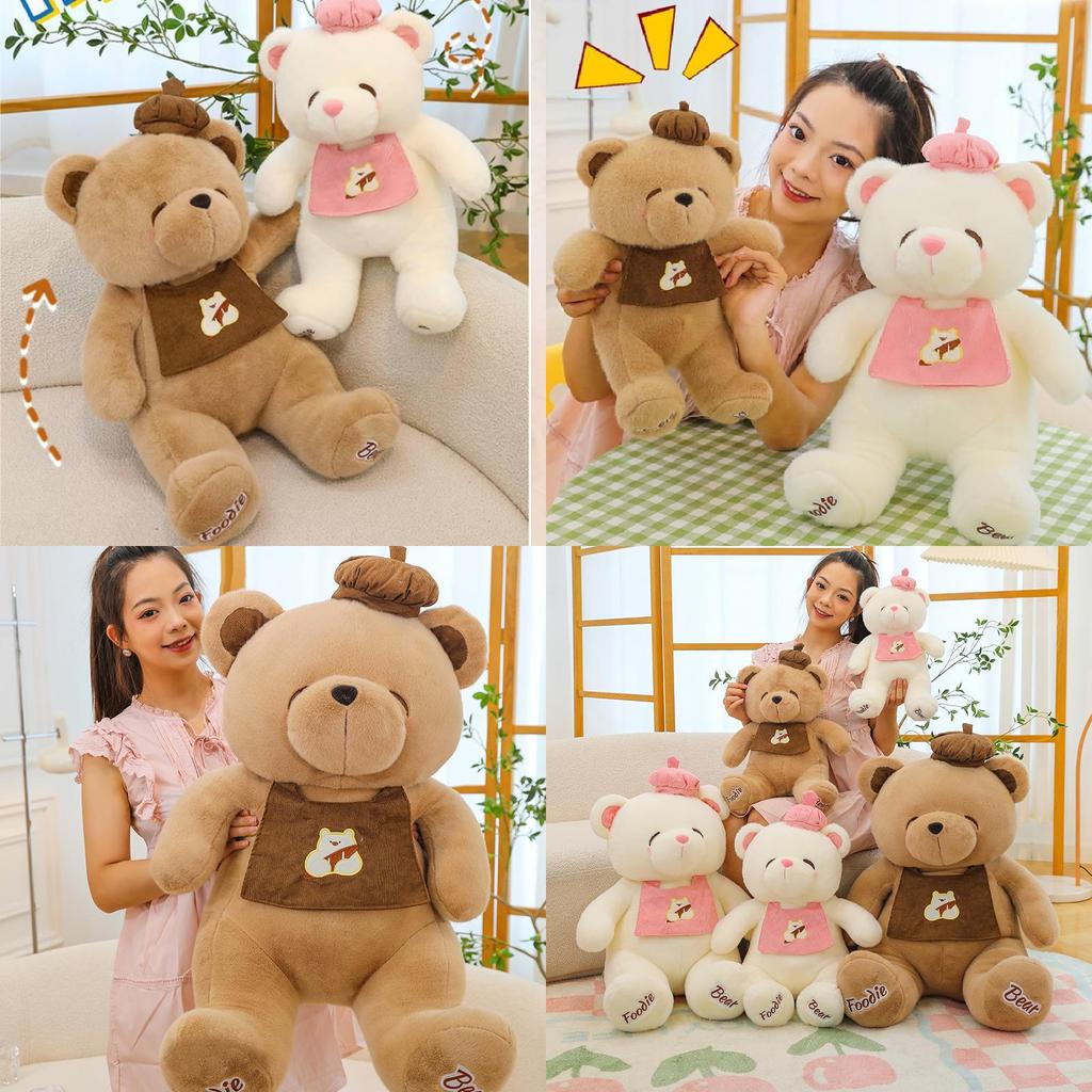 Adorable Plush Teddy Bear Toy Soft Companion For Girls Perfect Birthday Gift