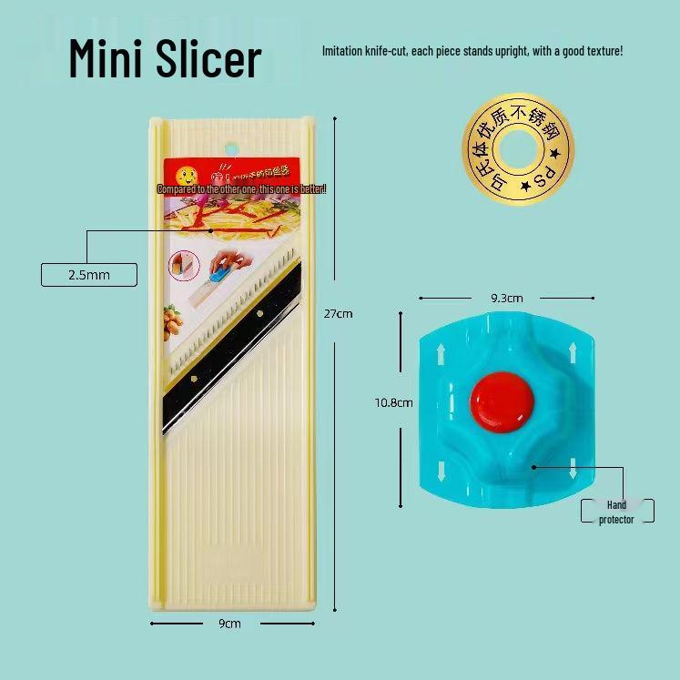 Multi-Purpose Silk & Vegetable Julienne Slicer