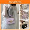 Stylish And Trendy Square Bag With Lock Closure Ins Fashion Korean Style Bag