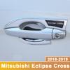 Car Outer Door Handle Catch Cover Trim Cap Door Bowl Protection Sticker For Mitsubishi Eclipse Cross 2018  Accessories