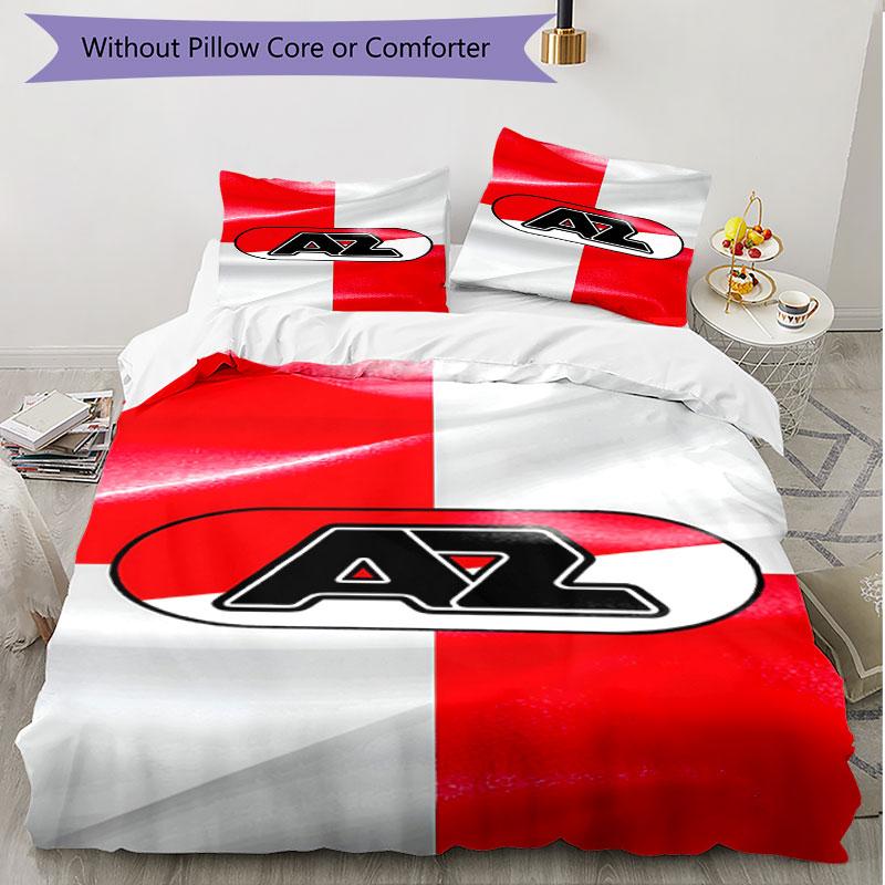 3pcs Duvet Cover Set (1*Duvet Cover + 2*Pillowcase, Without Core), AZ Alkmaar Print Soft All‑Season Bedding Set, Home Bedroom Decor Gift