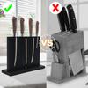 Resafy Magnetic Knife Block Strong Magnetic Wooden Knife Magnetic Knife Metal Storage Wooden Knife Knife Resafy Magnetic Knife Block Holder Magnetic