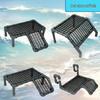 Gray and Black Turtle Basking Ramp and Climbing Platform for High and Low Water Levels In Tanks