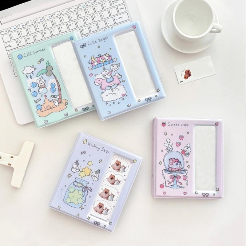 Photo Booth Album Photocard Holders Binders for Idol Fan Picture Display Photo Strips Collecting Book 40 Page Organizers
