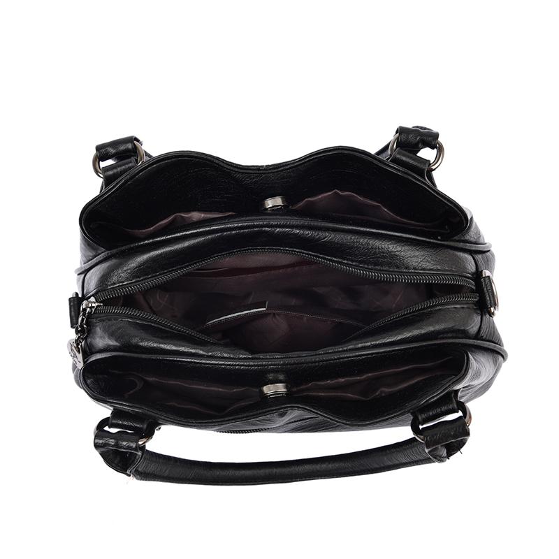 Women's Bag Middle-aged Mother's Handbag Vintage Large Capacity Shoulder Crossbody Bag