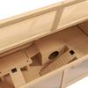 Hamster Cage, Wooden Small Animal Cage for Gerbils, Mice W/ Suspension Bridge, Openable Top, Hut, 85 X 45 X 44cm Nature