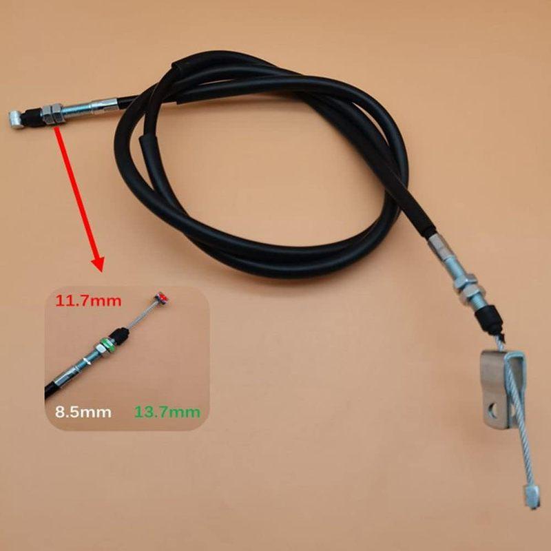 Left Right Rear Brake Parking Cable Set for Kawasaki Mule 2500 2510 2520 3000 3010 3020 4000 4010 54005-0307 54005-1210 54005-11