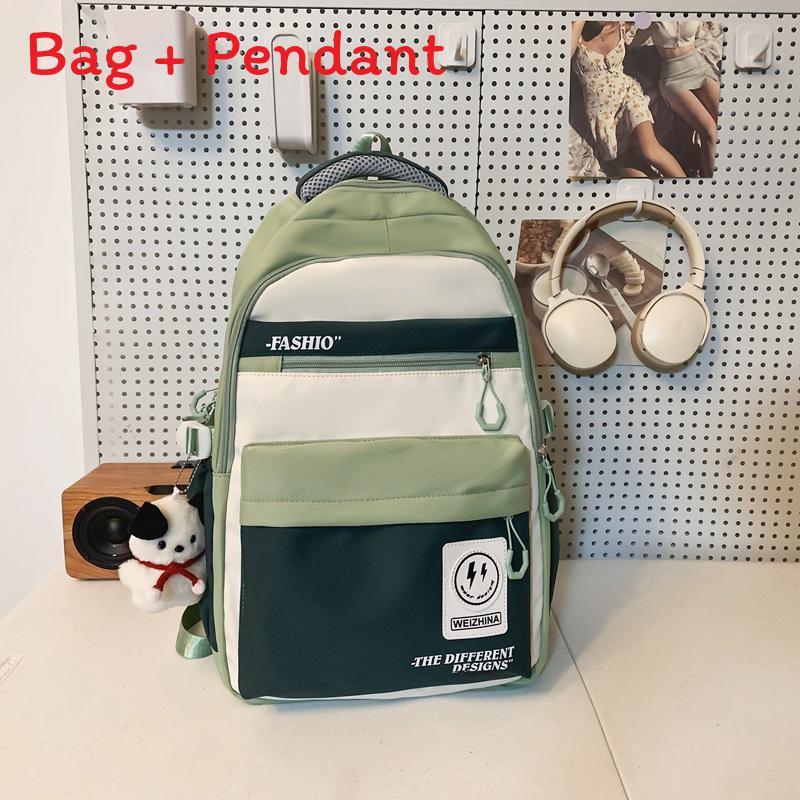 Nylon Fashion Backpack For Students With Feature And Laptop Storage For School Use