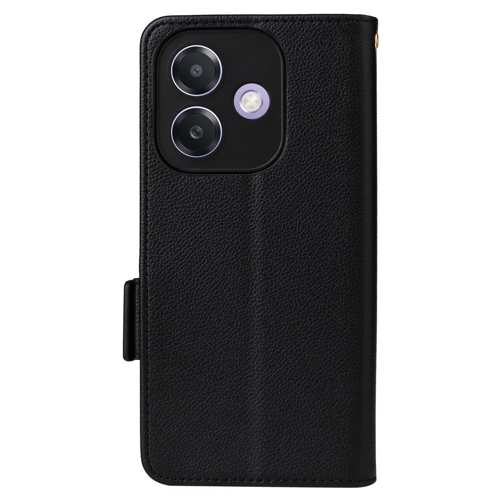 Phone Case for Oppo A3x 5G/A3X 4G/A3 4G/A3 5G/A40M 4G/A40 4G/A3i 5G/A60 5G Litchi Texture PU Leather Wallet Phone Cover