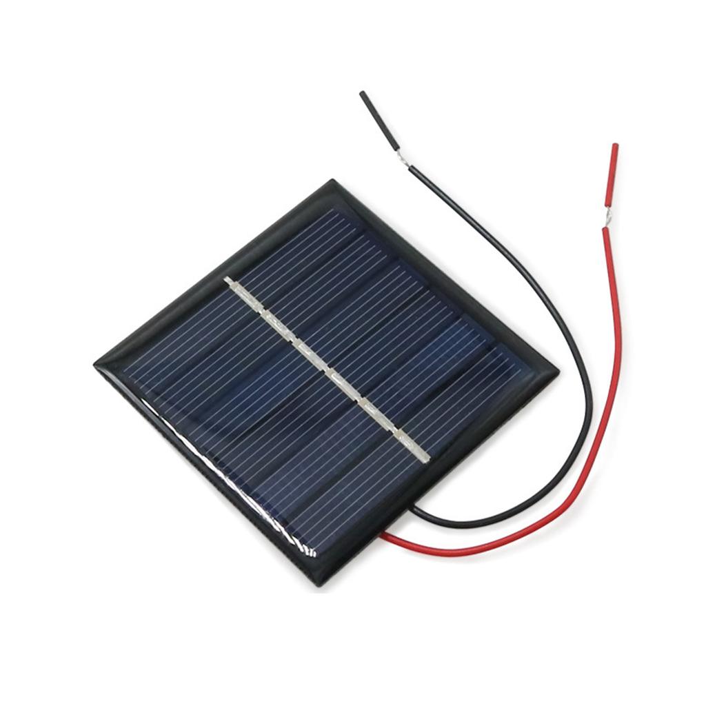 Polycrystalline Solar Panel Cells Charging Panel Solar Cell Plate Portable Solar Panel with Wire for Battery Charging