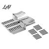 Damaged Walls Repairing Clip 10Pcs Drywall Repair Clips with 20 Screws Fastener Fits 1/2" Backing 5/8" Panels Stainless Steel for DIY Heavy-duty