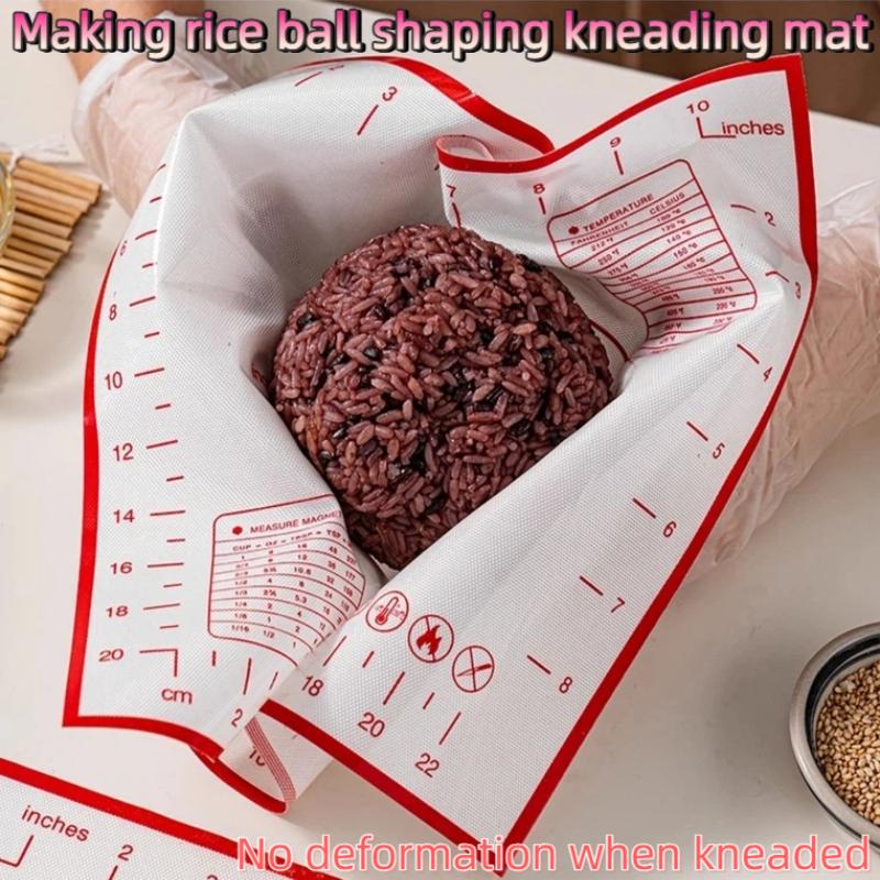 Silicone Baking Mat Pastry Rolling Kneading Pad Kitchen Crepes Pizza Dough Non-Stick Pan Pastry Mat