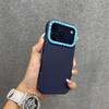 Fashion Lens Collision Color Wrist Strap Cases for iPhone 17 16 15 14 13 12 11 Pro Max Plus 17 Air Matte Silicone Lanyard Cover