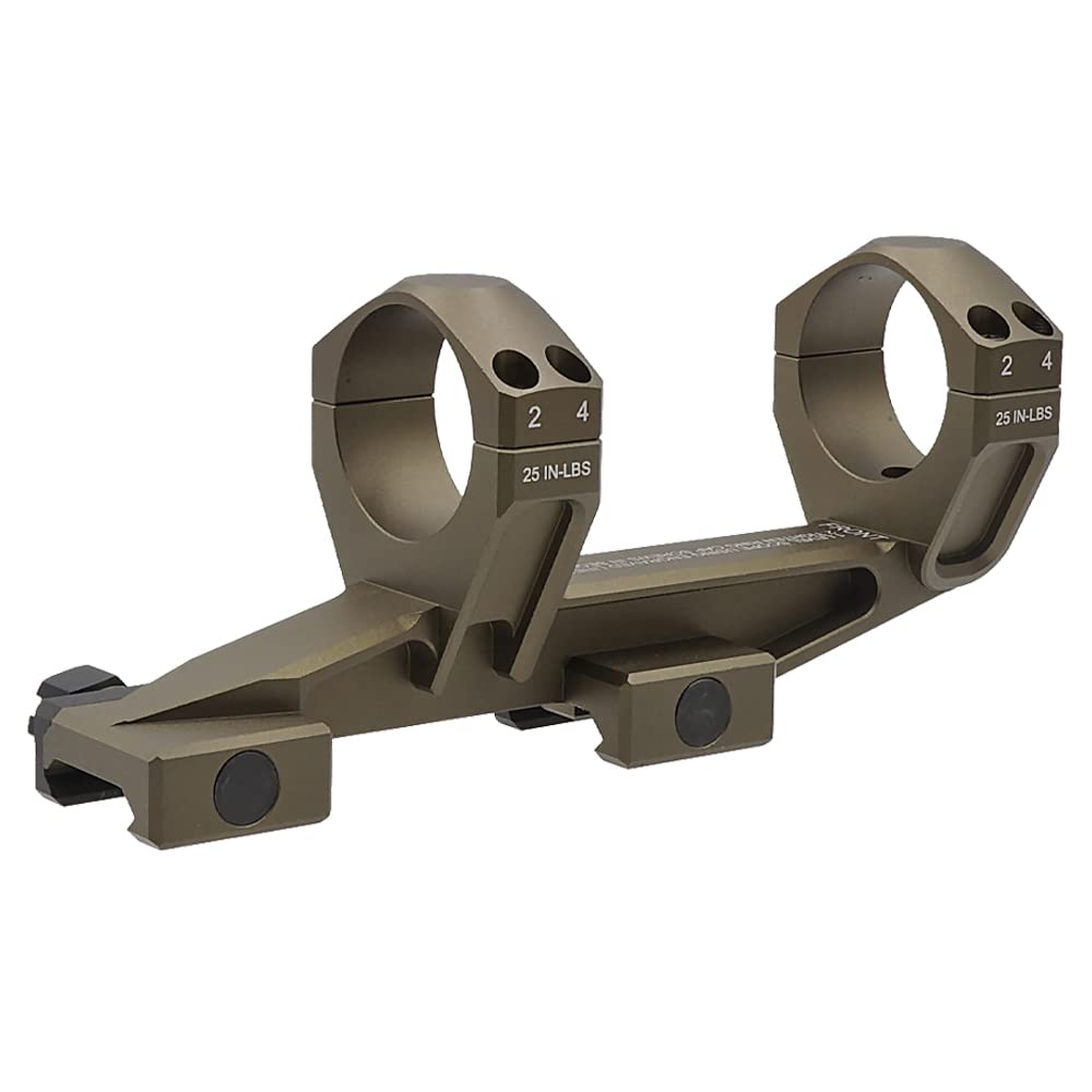 Evolution Gear NIGHTFORCE Ultra Mount 1.54" High Scope Mount Replica, 30mm Diameter, Hard Anodized 6068 Aluminum, Dark Earth