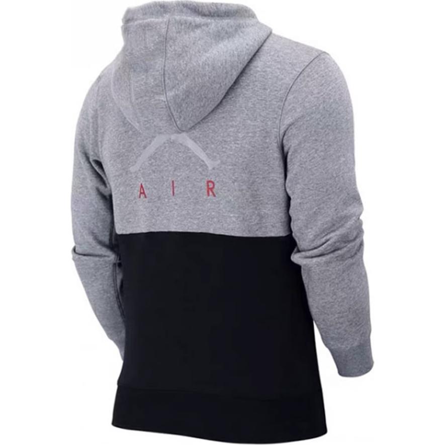 Jordan Basketball Casual Hooded Jacket Men Outerwear Black Grey CK1353-091